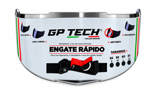 VISEIRA GP TECH ULTRA (ORIGINAL) DOURADA 0764460416916