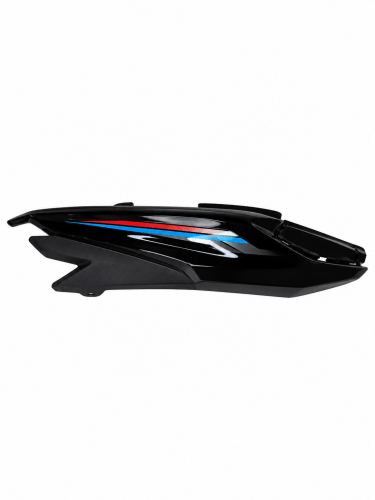 Tampa Lateral Direita Preta Matte Black – Haojue DK 150