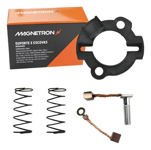 Suporte Escovas Motor Partida Magnetron CG 150 160 Bros 150 160 Biz 125