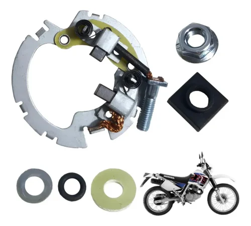 Escova Motor de Partida com Suporte MHX Honda CBX NX XR 200 Titan 125