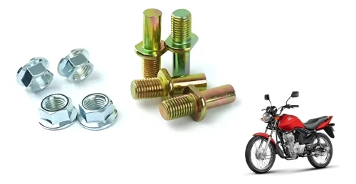 Kit Parafuso Trava Coroa Honda Titan 125 CG Toda Y
