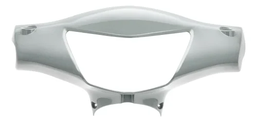 Carenagem Do Farol Compatível Biz 125 Ks/Es 2006/2007 Prata Sportive