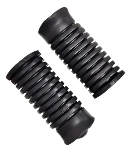 Par Borracha Estribo Dianteiro Honda Biz 125 Pedaleira