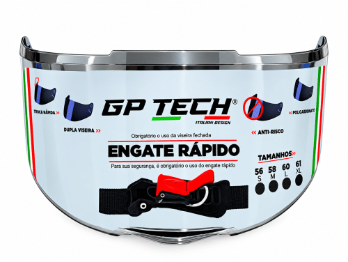 VISEIRA GP TECH ULTRA (ORIGINAL) CROMADA 0764460416909
