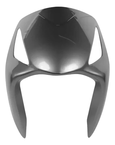 Bico Frontal Compatível Biz 125 Ks/Es 2006/2007 Prata Sportive