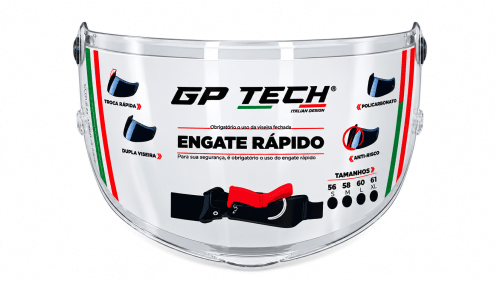 VISEIRA GP TECH OP13A ZOOM (ORIGINAL) CRISTAL 0789300083370
