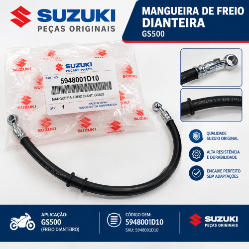 MANGUEIRA FREIO DIANT. GS 500