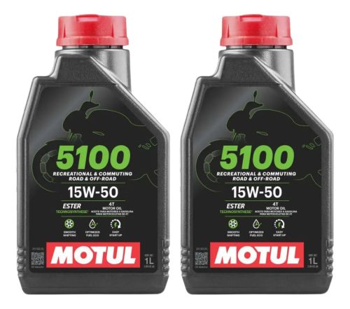 Óleo Motul 5100 15w50 4 tempos 2 unidades